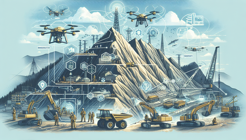 Какие инновации помогают контролировать горные работы более эффективно?