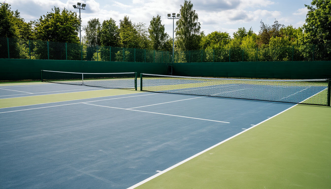 Теннисный корт снять