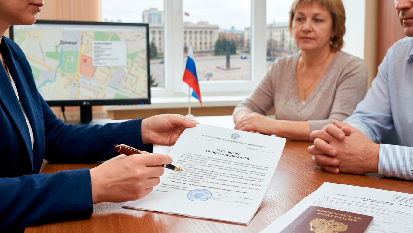 Определение долей в праве общей совместной собственности: порядок для ДНР