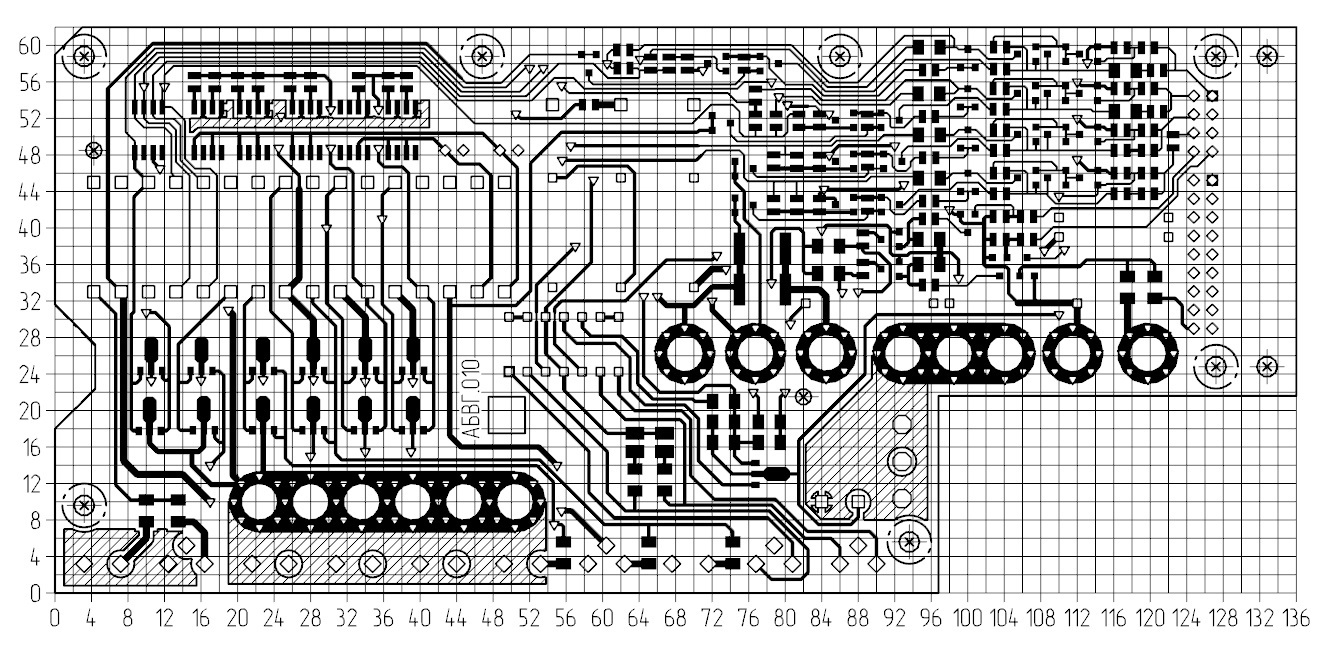 Чертеж печатной платы altium designer