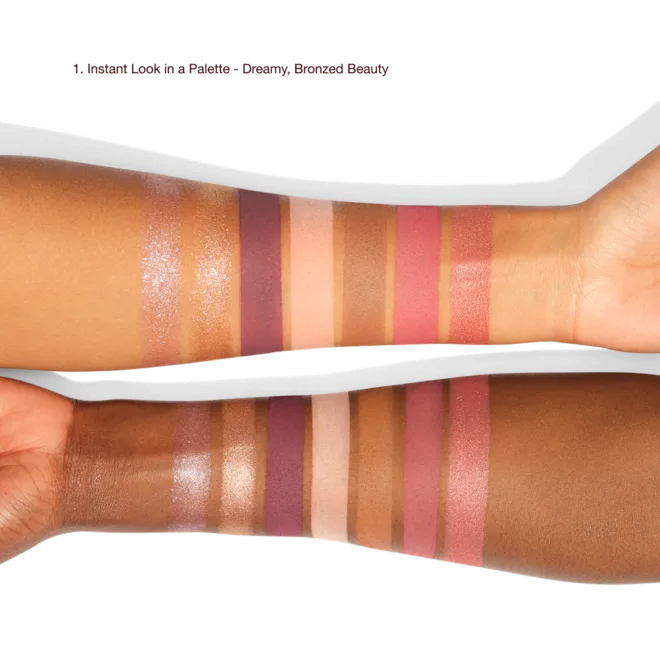 CHARLOTTE TILBURY HOLLYWOOD INSTANT LOOK IN A PALETTE DREAMY,BRONZED BEAUTY