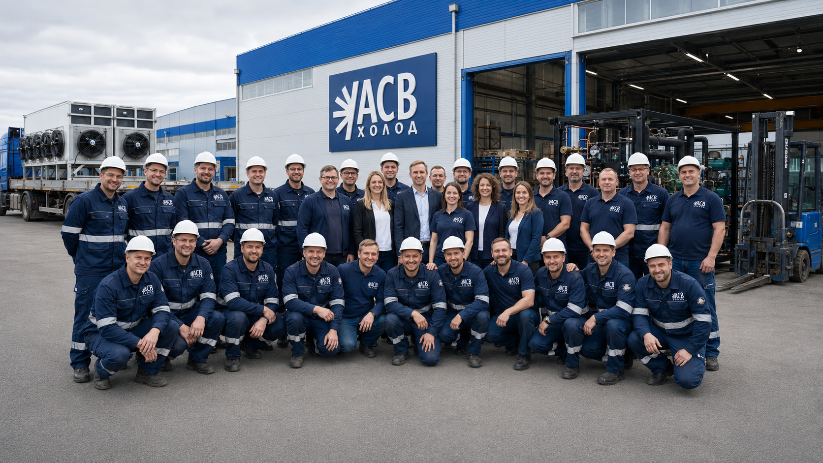Инженеры АСВ-Холод за холодильным проектом