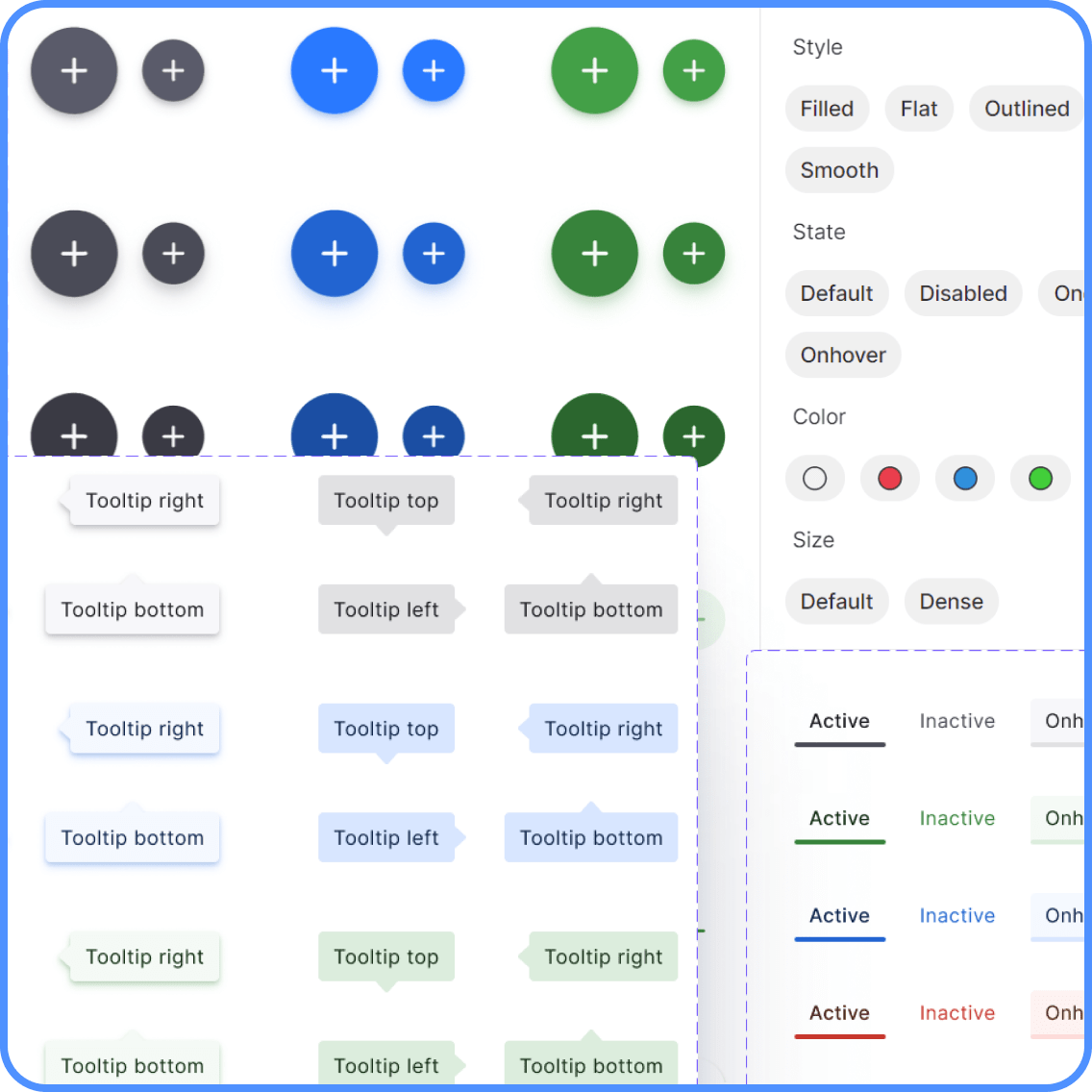 React UI kit powered with Figma design system