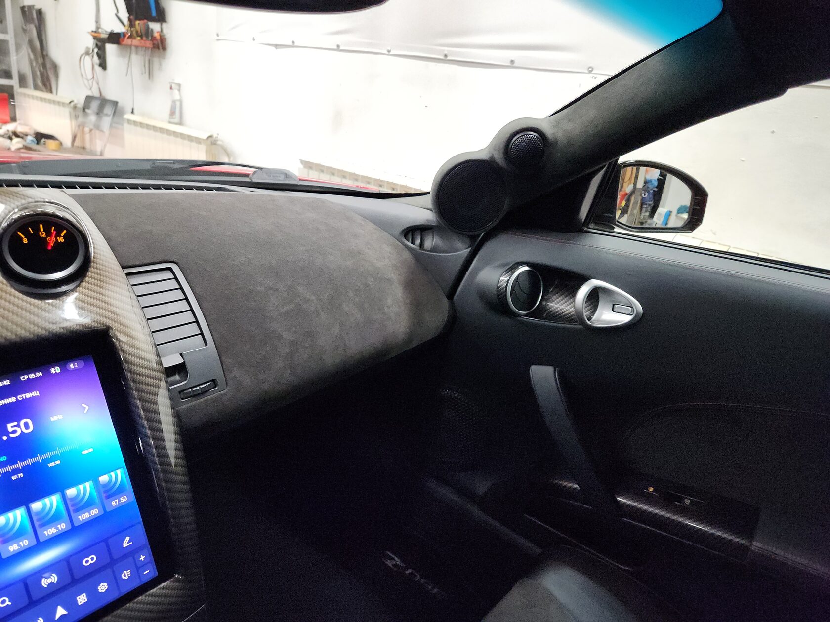 установка автозвука ниссан 350