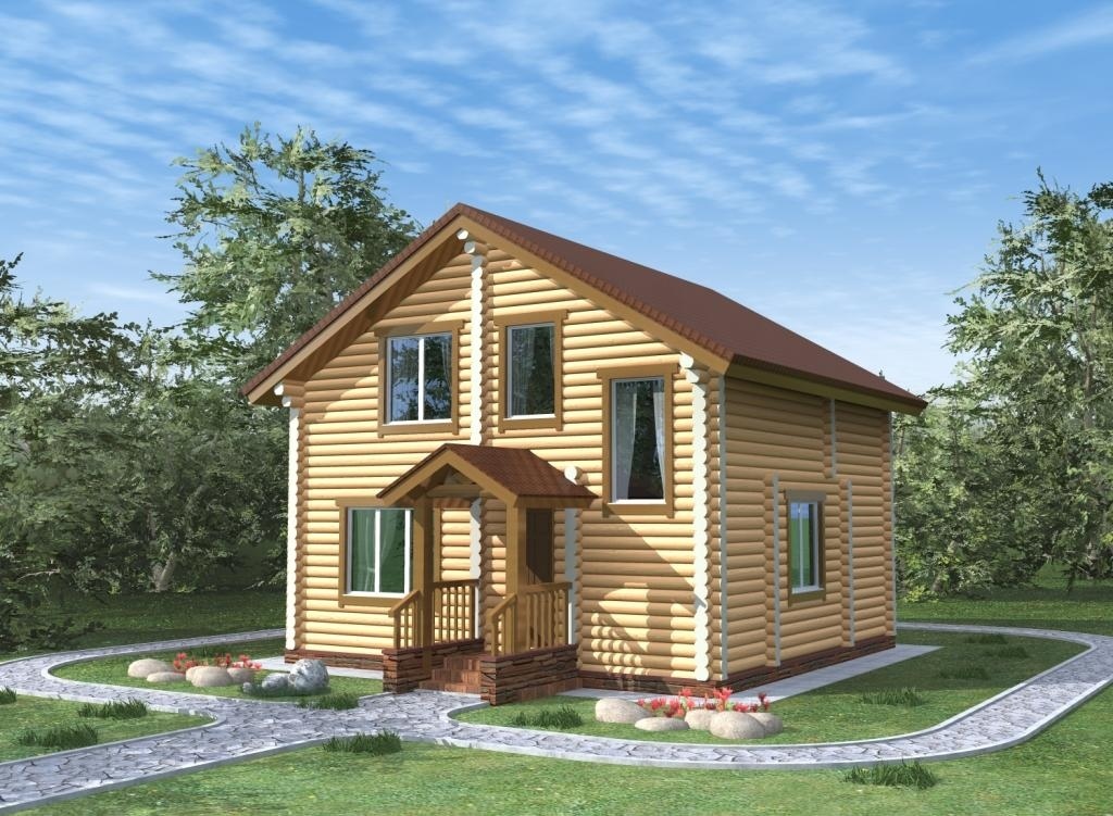 Купить Сруб 8 На 8 Из Бревна