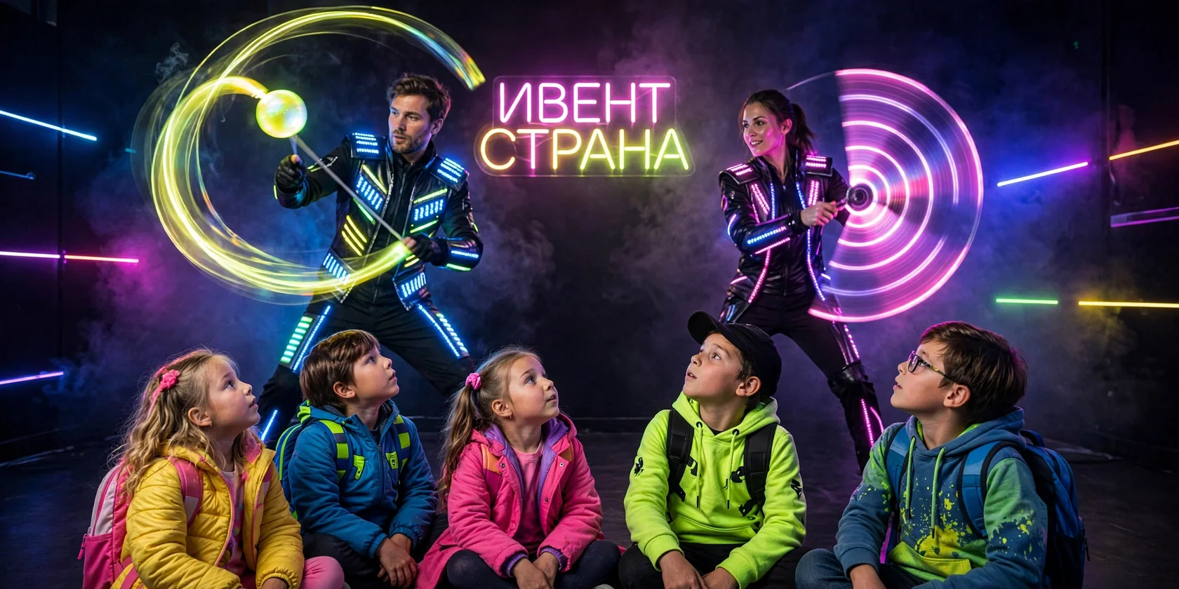 Неоновое шоу