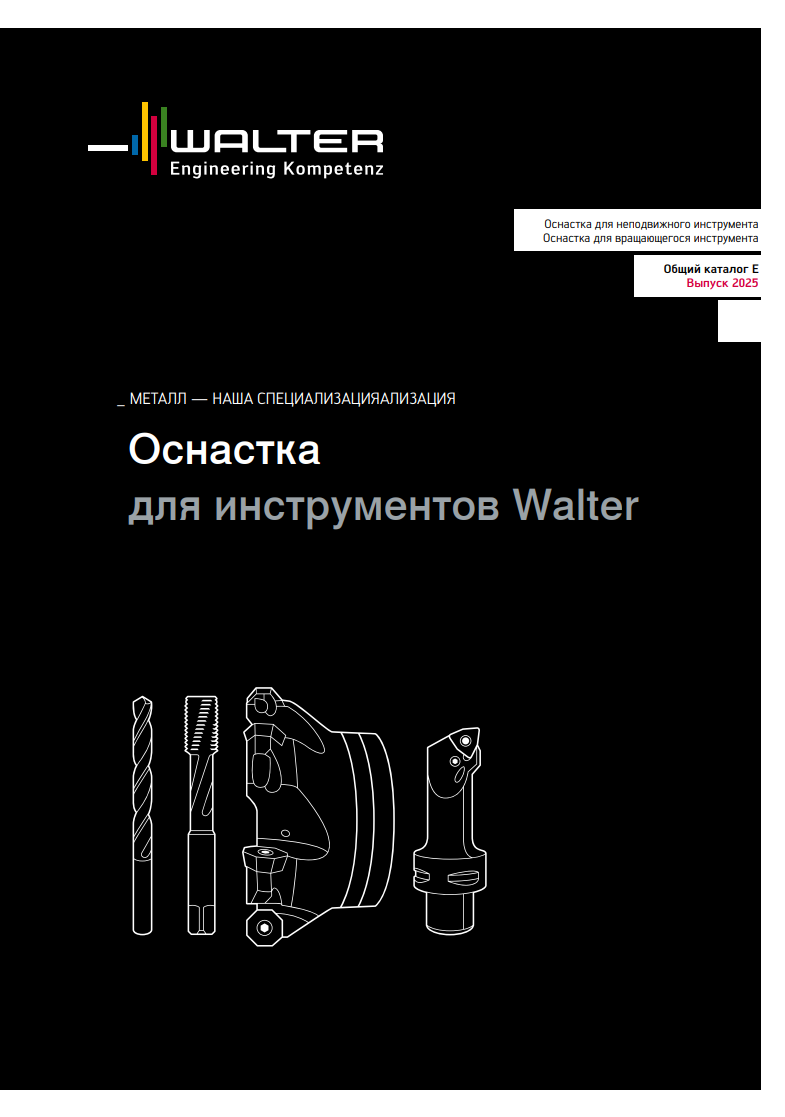 Оснастка для инструментов Walter
