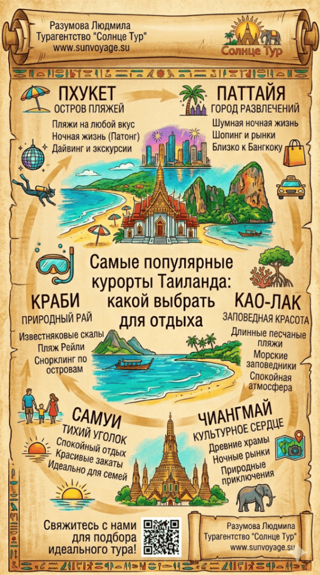 лучшие курорты Таиланда