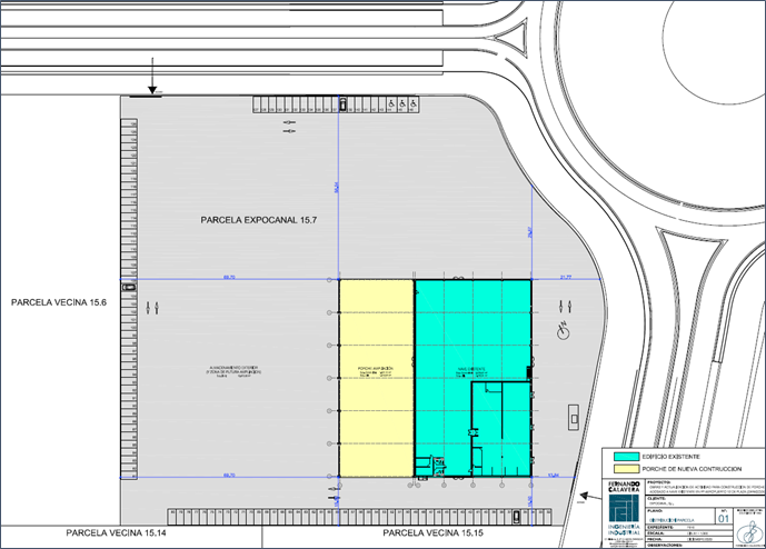 planos de EXPOCANAL NAVE PLAZA