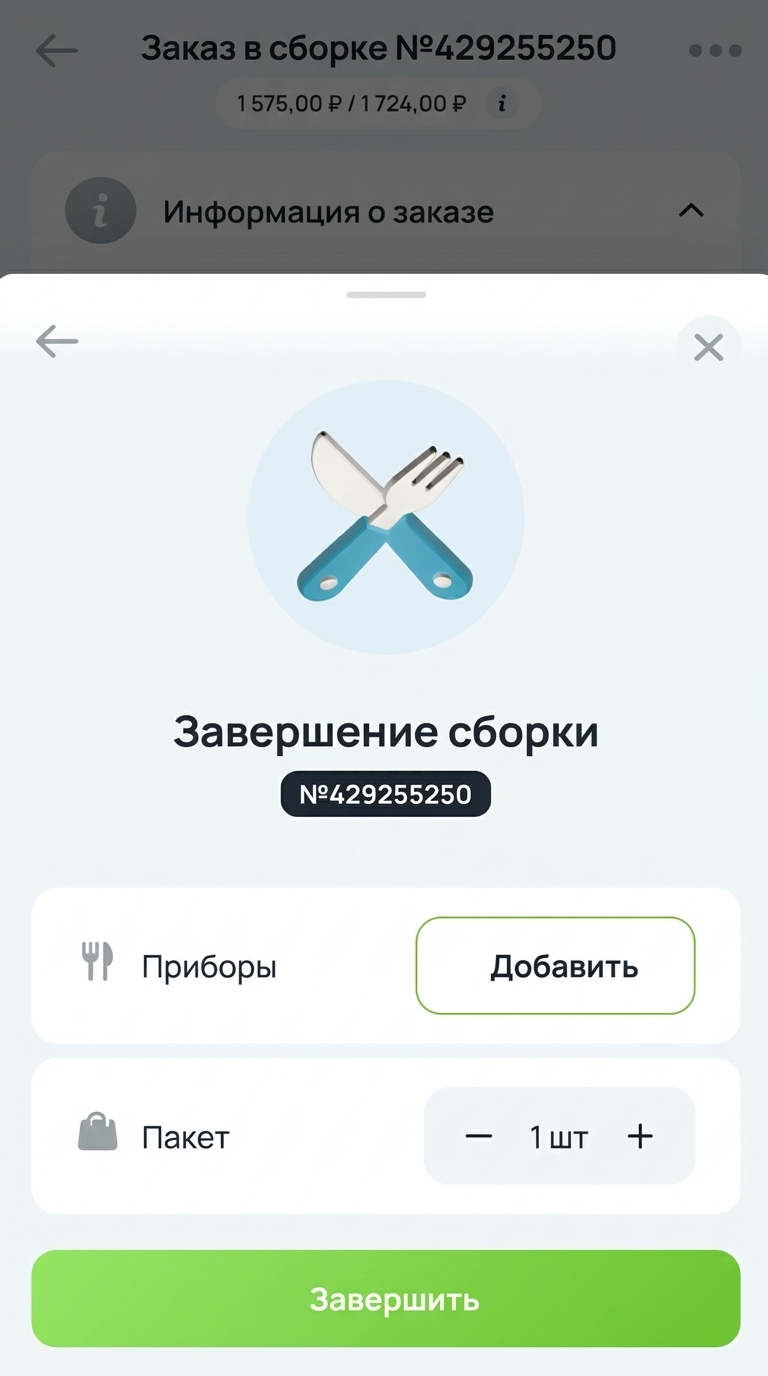 Шаг 11: количество пакетов и завершение сборки
