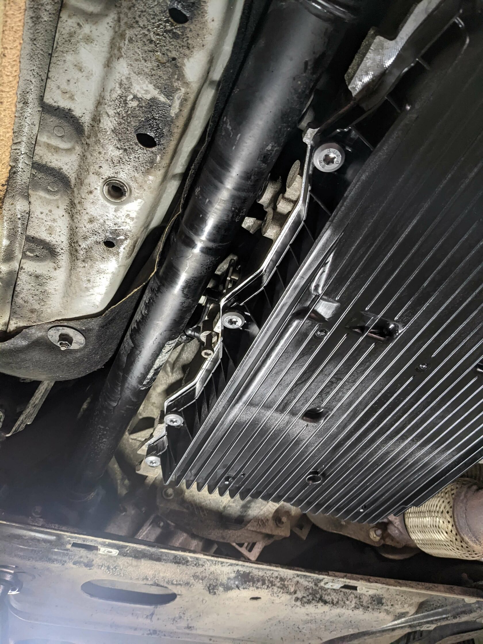 Очистка АКПП от следов масла