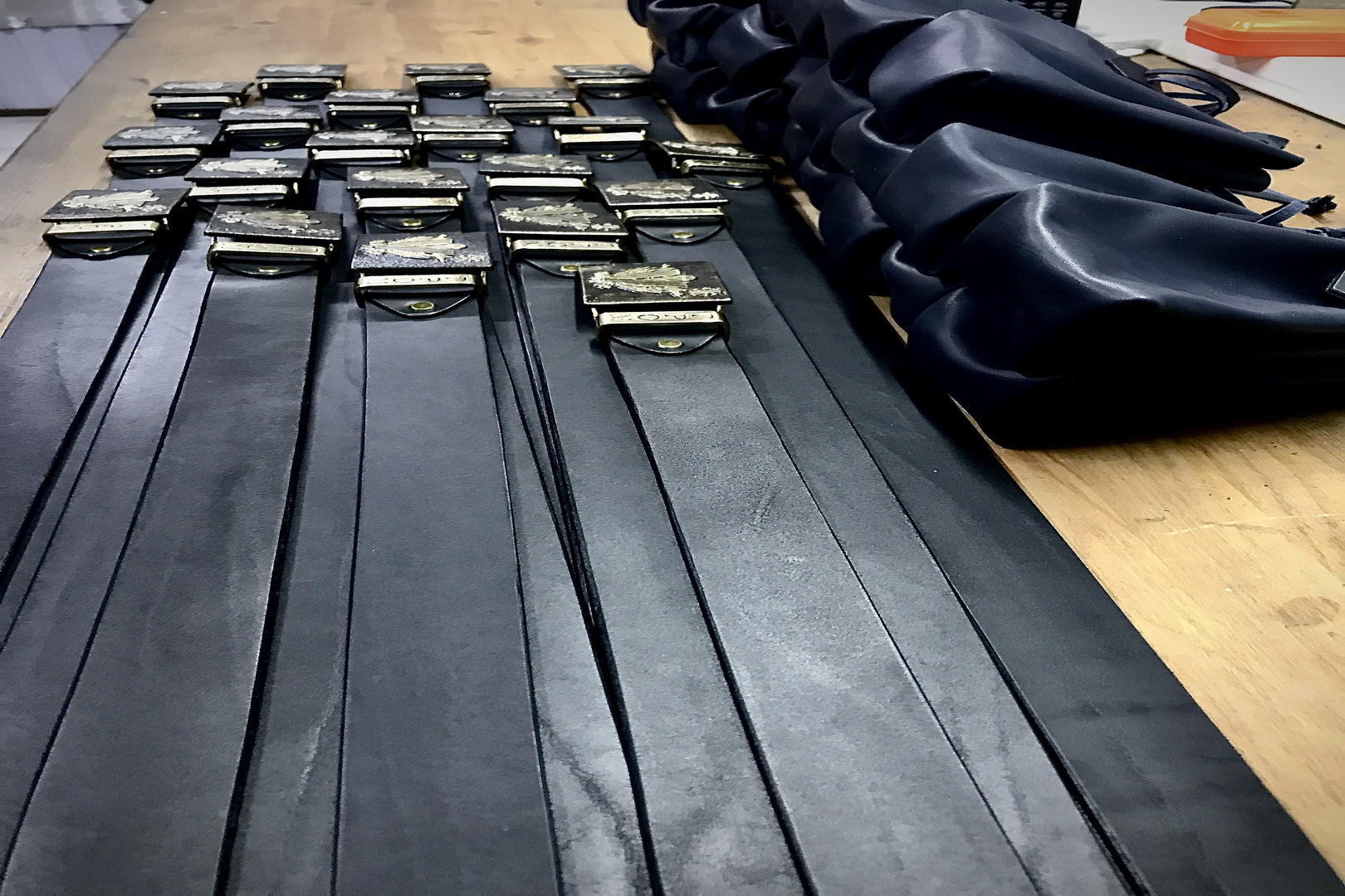 кожаный авторский ремень