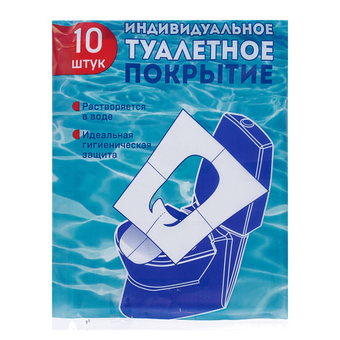 Одноразовое туалетное покрытие 3853681 белое 01453 - noname