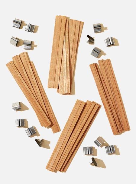 Деревянный фитиль для свечей