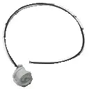 Манометр Bosch 6000W, Buderus Logamax U072 с пластик трубкой, 87186457920