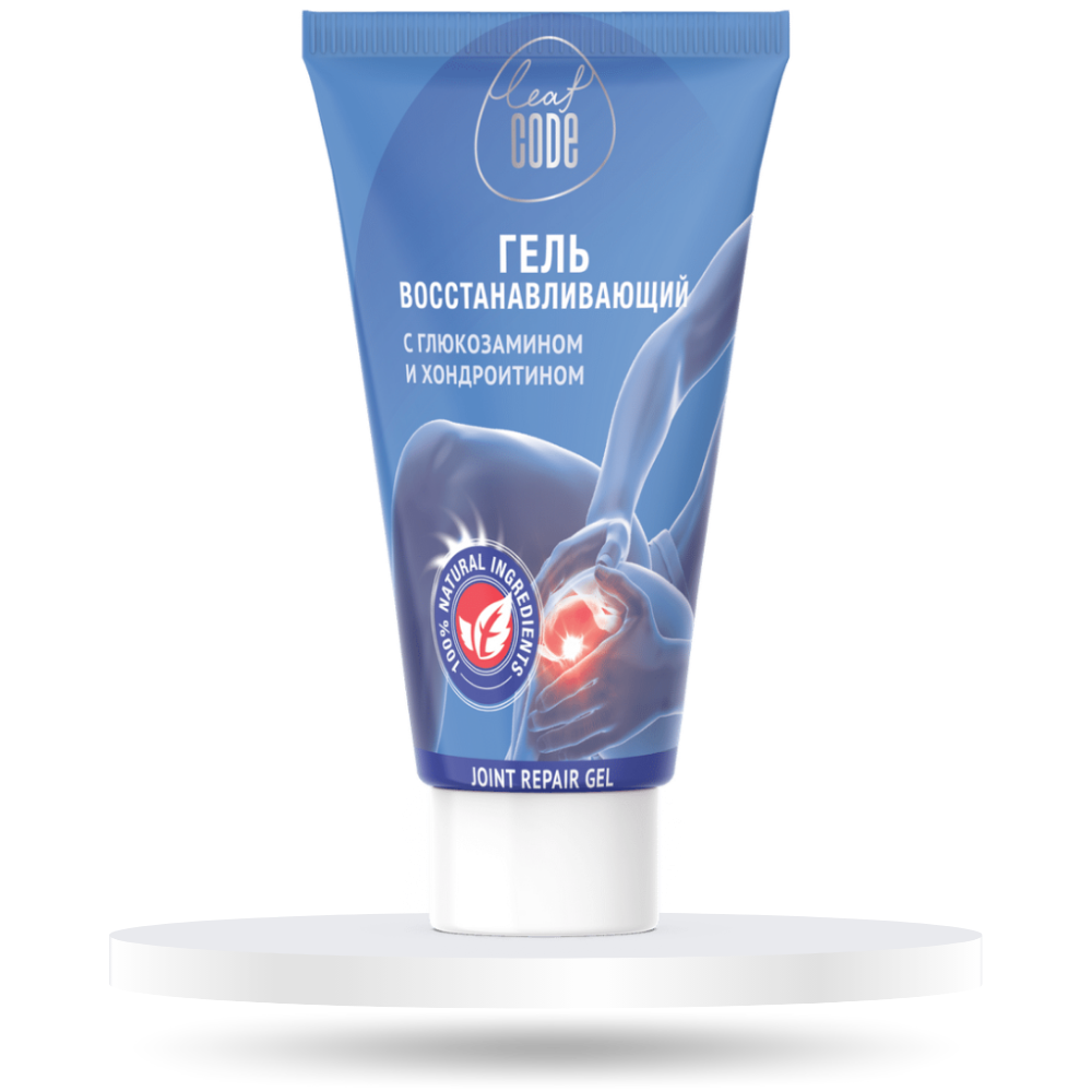 Восстанавливающий гель Leaf Code с удобной упаковкой для надежного хранения