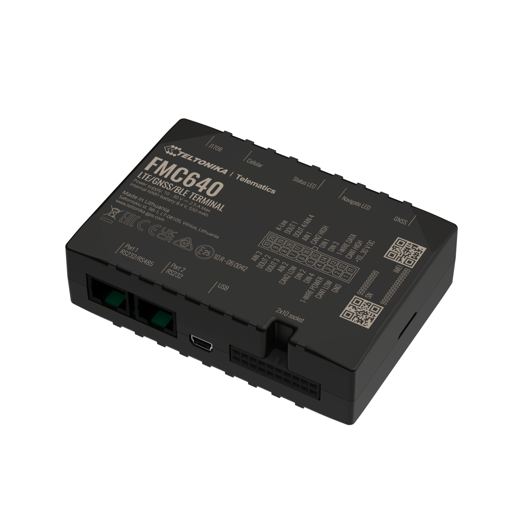 LTE GPS трекер Teltonika FMC 640