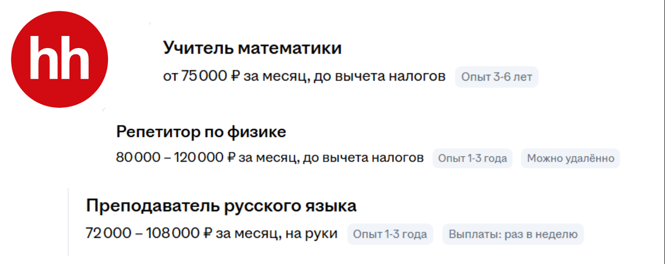 Репетиторы на НН.ру