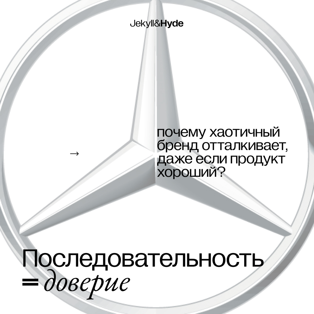 Последовательность = доверие. Почему хаотичный бренд отталкивает, даже если продукт хороший?