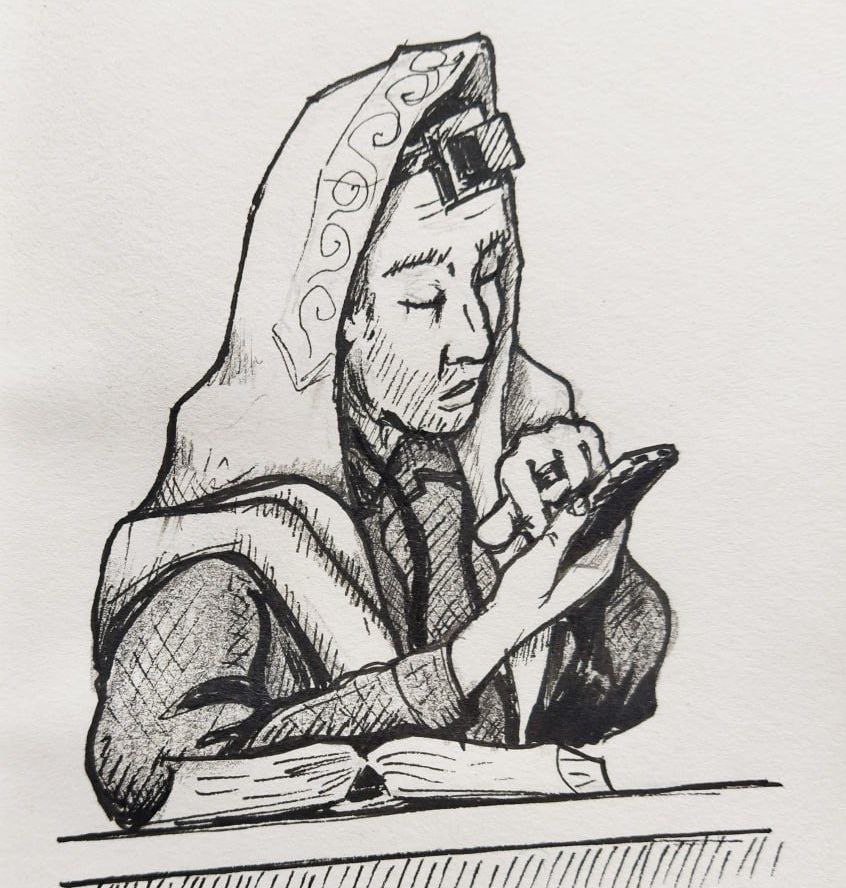 Иллюстрация художника Йосифа Лихтарёва 