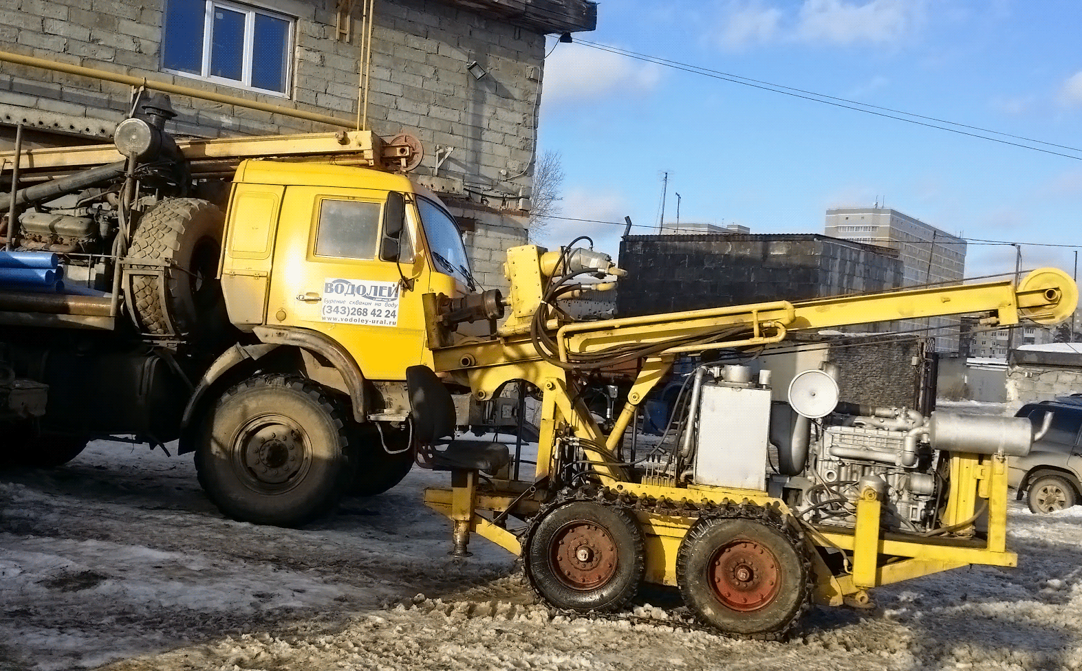 Малогабаритное бурение в Екб и области-Водолей