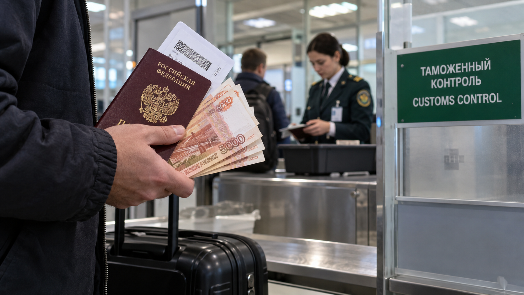 Из России ограничили вывоз наличных рублей