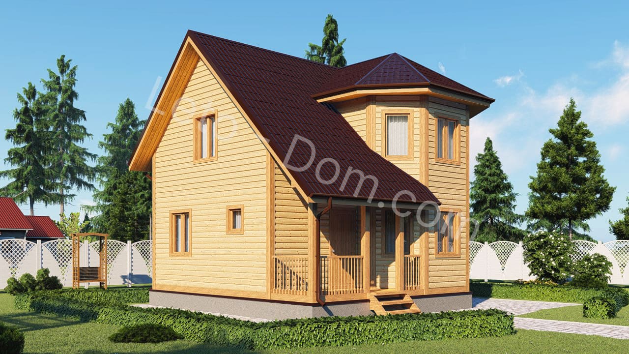 дом из бруса