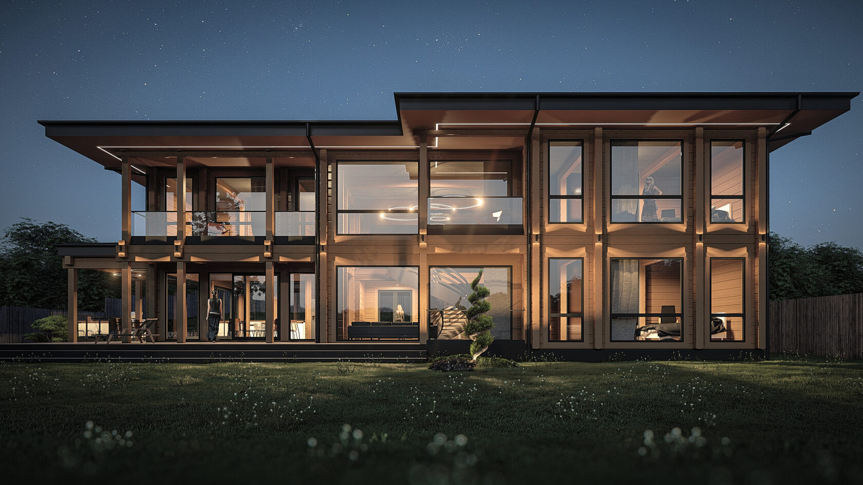 Рубкофф деревянные дома проекты