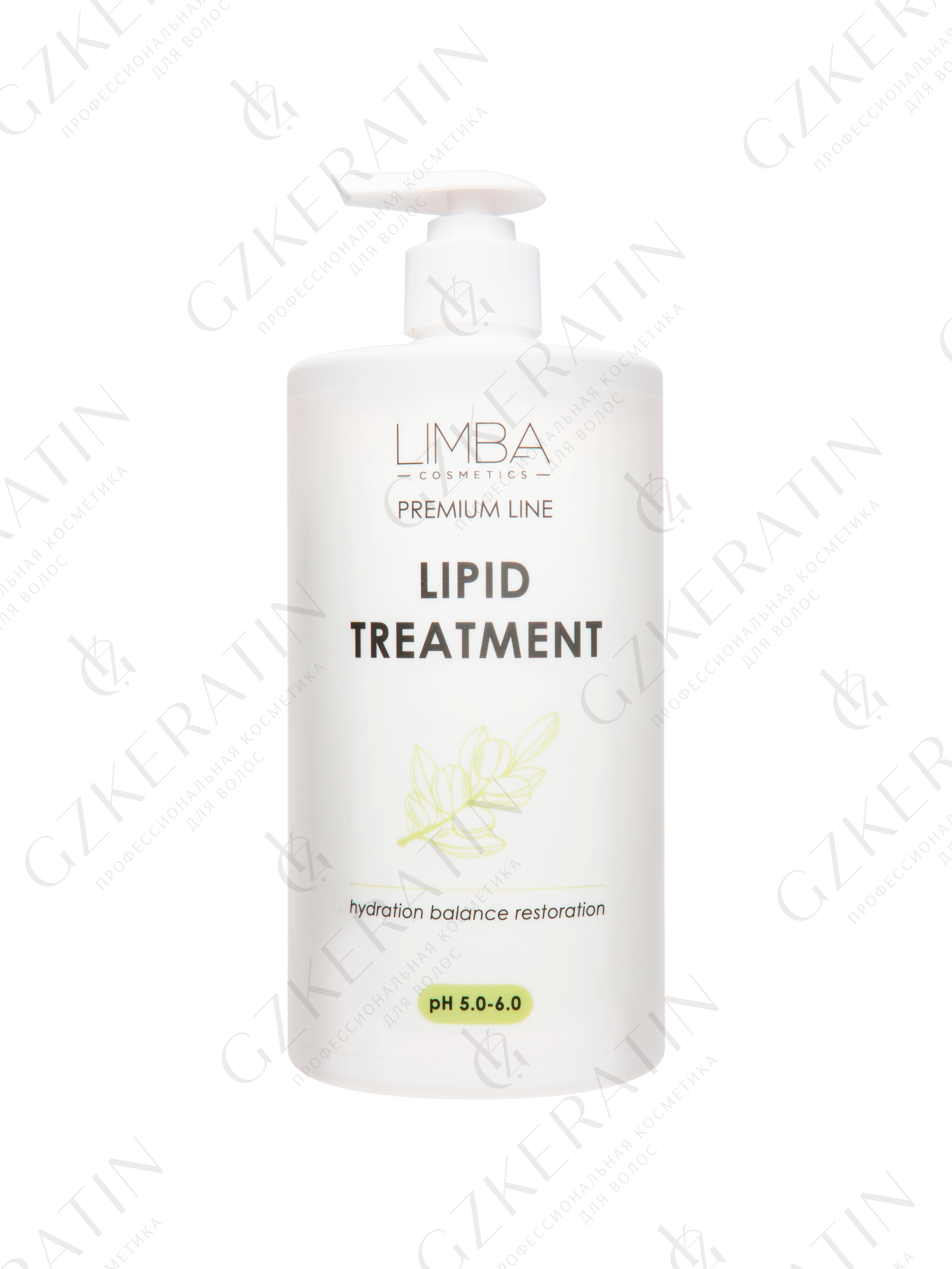 Маска-репозитор для волос LIMBA Cosmetics Premium Line LIPID Treatment ...