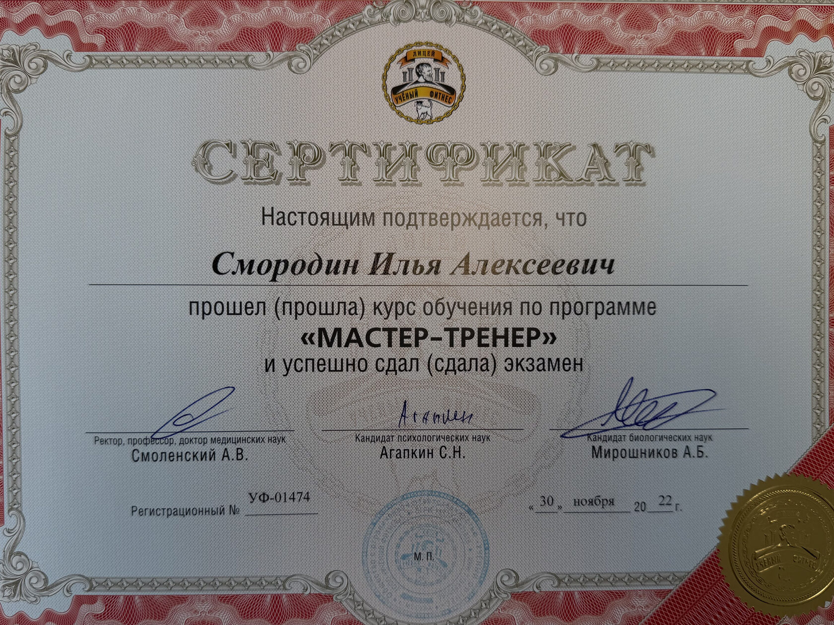Диплом или сертификат, оригинальное изображение