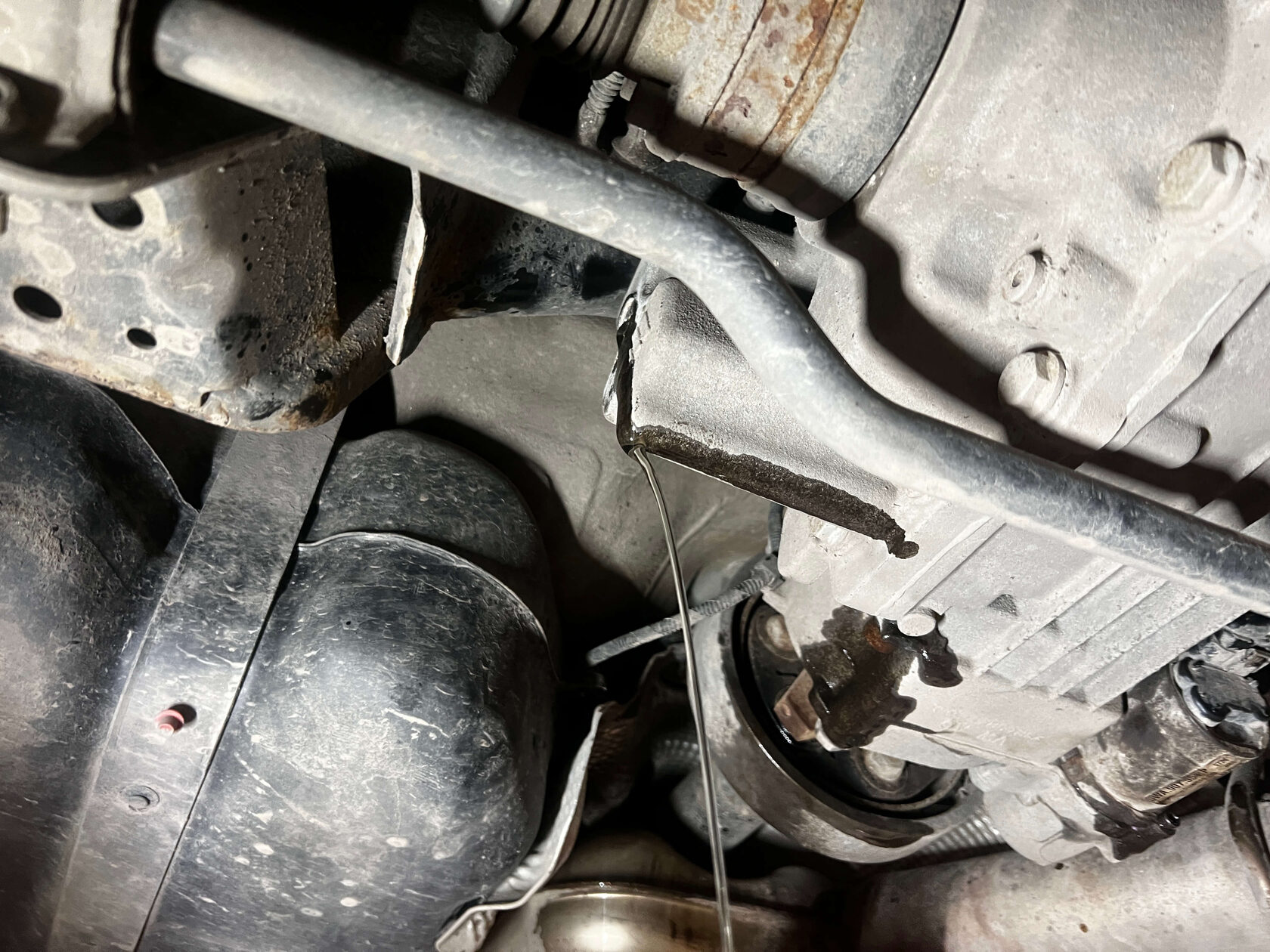 Выставление уровня масла в муфте