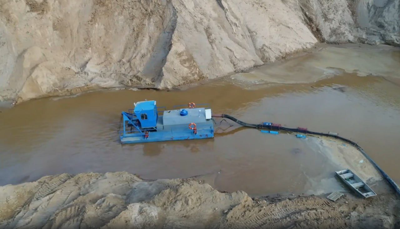 D-110 dredger