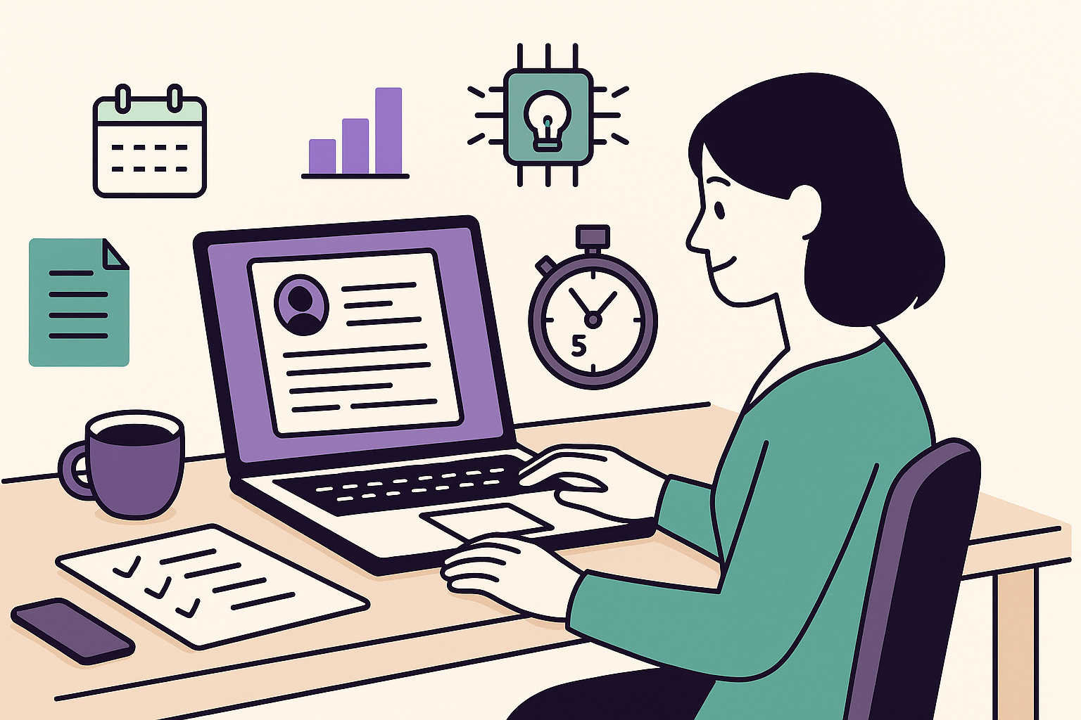 Резюме за 5 минут с нейросетью