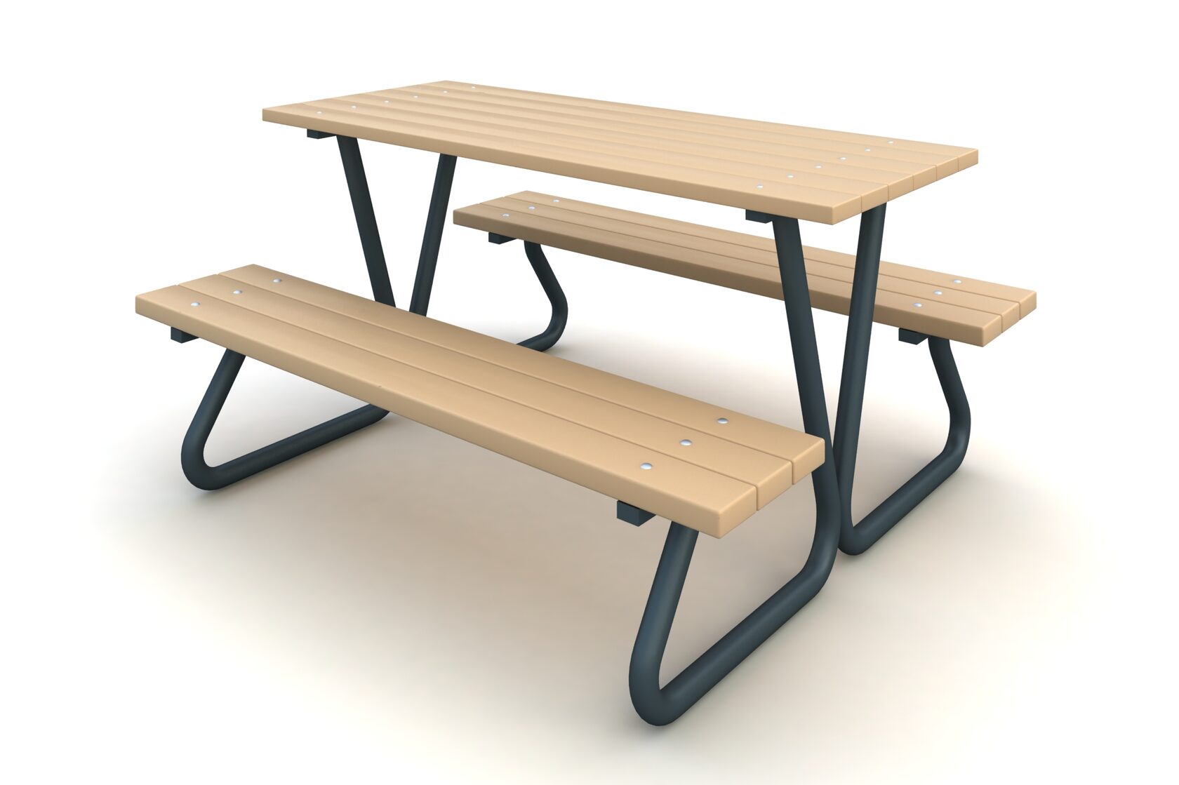 Раскладной стол со скамейками для дачи