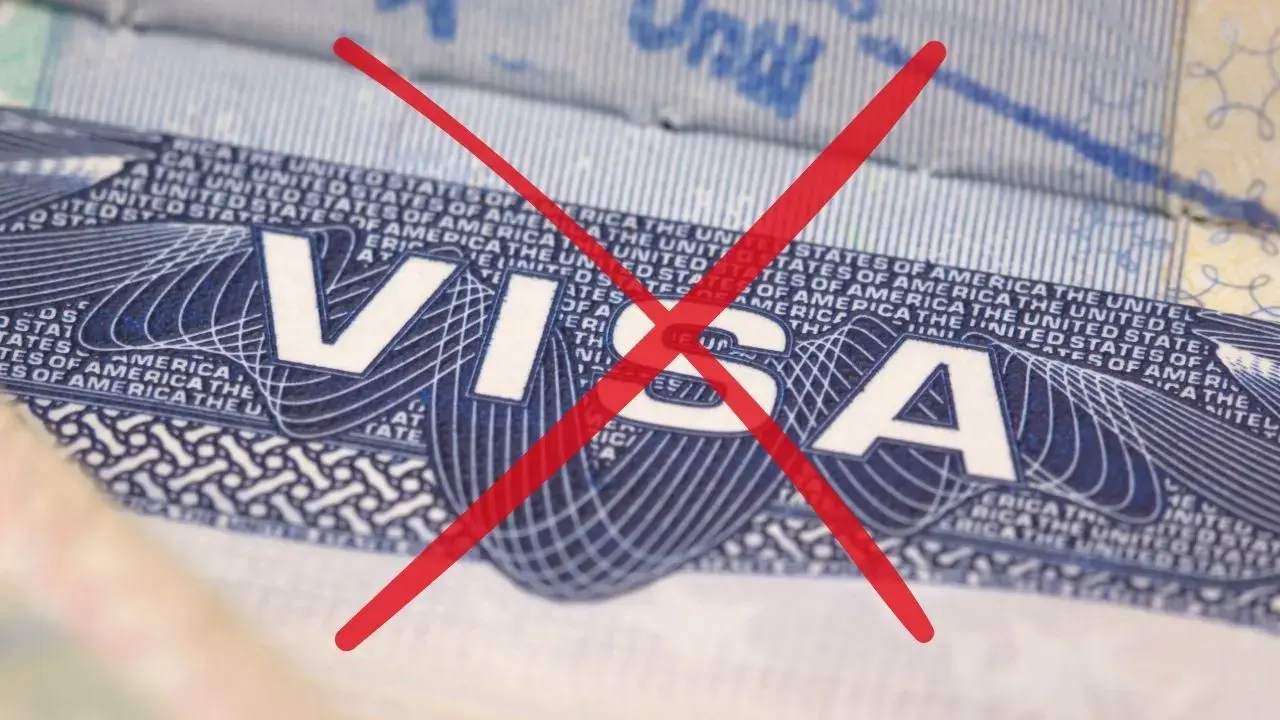 блокировке виз США