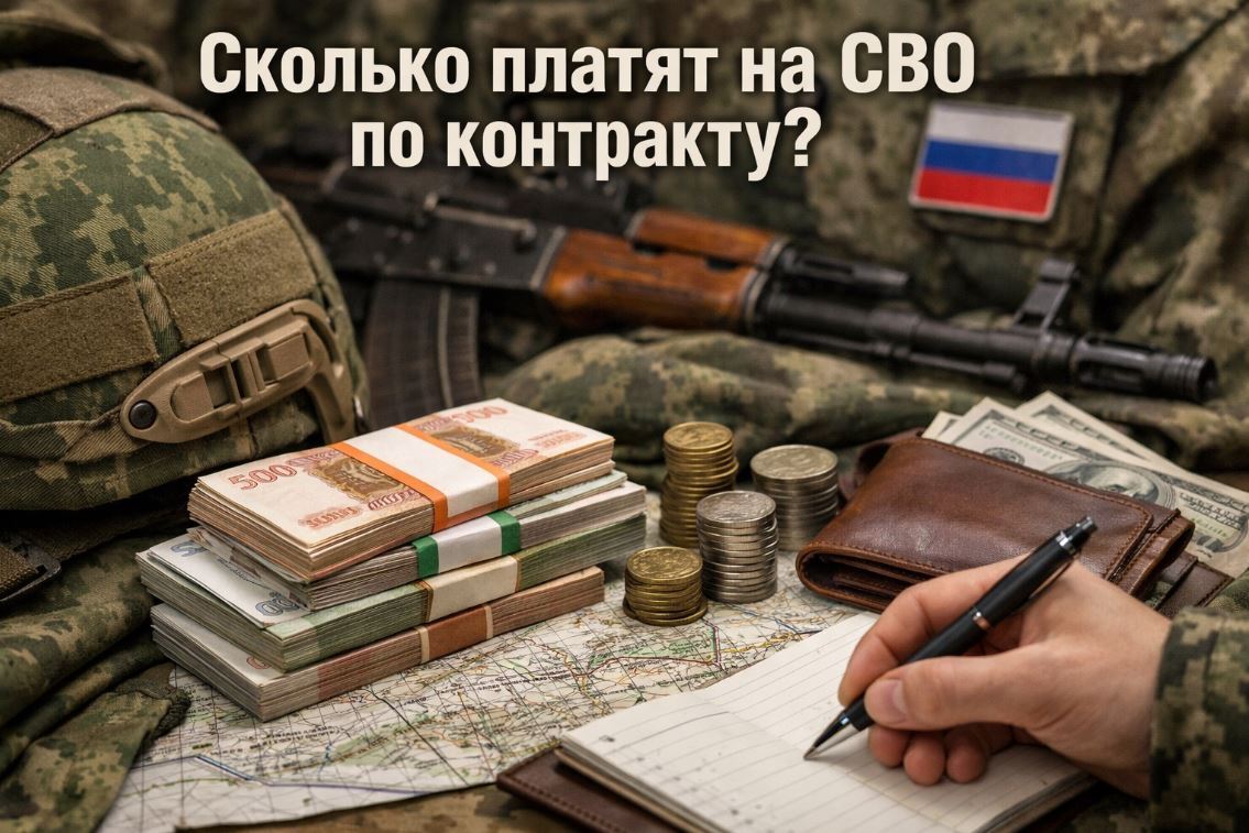 Сколько платят на СВО по контракту в 2026 году - зарплата контрактника, суммы, надбавки и порядок оформления