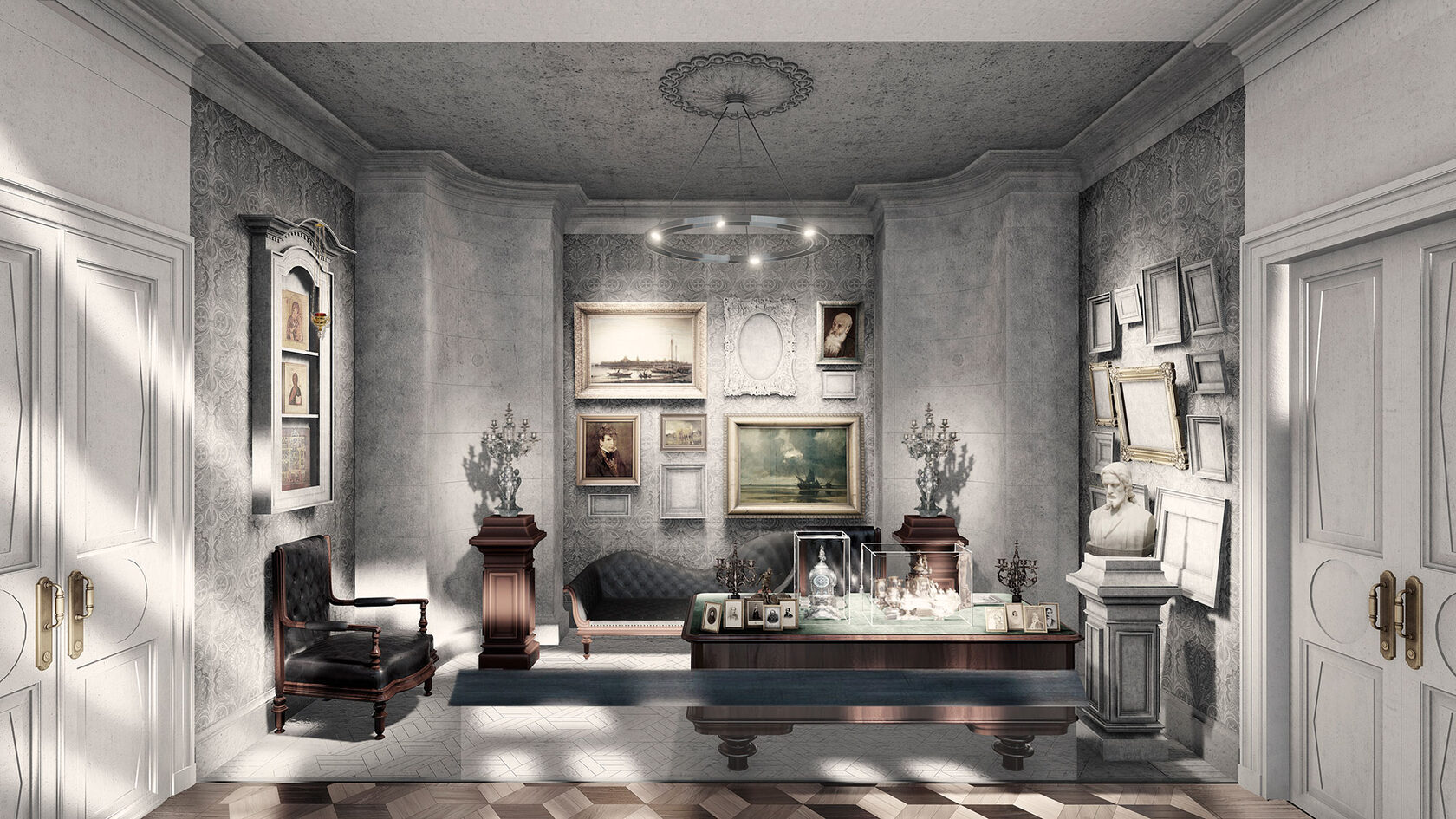 Дом Третьяковых. Реставрация