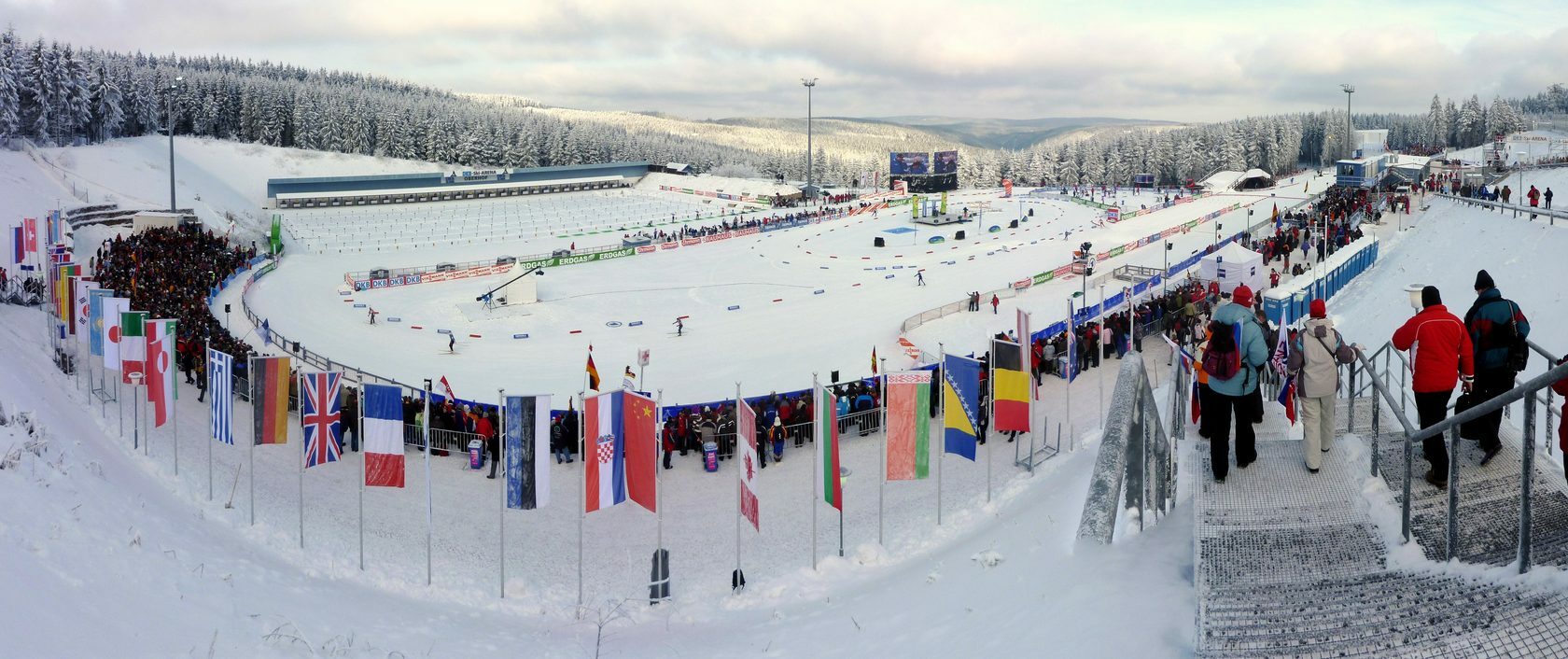 Обзор лыжных центров России