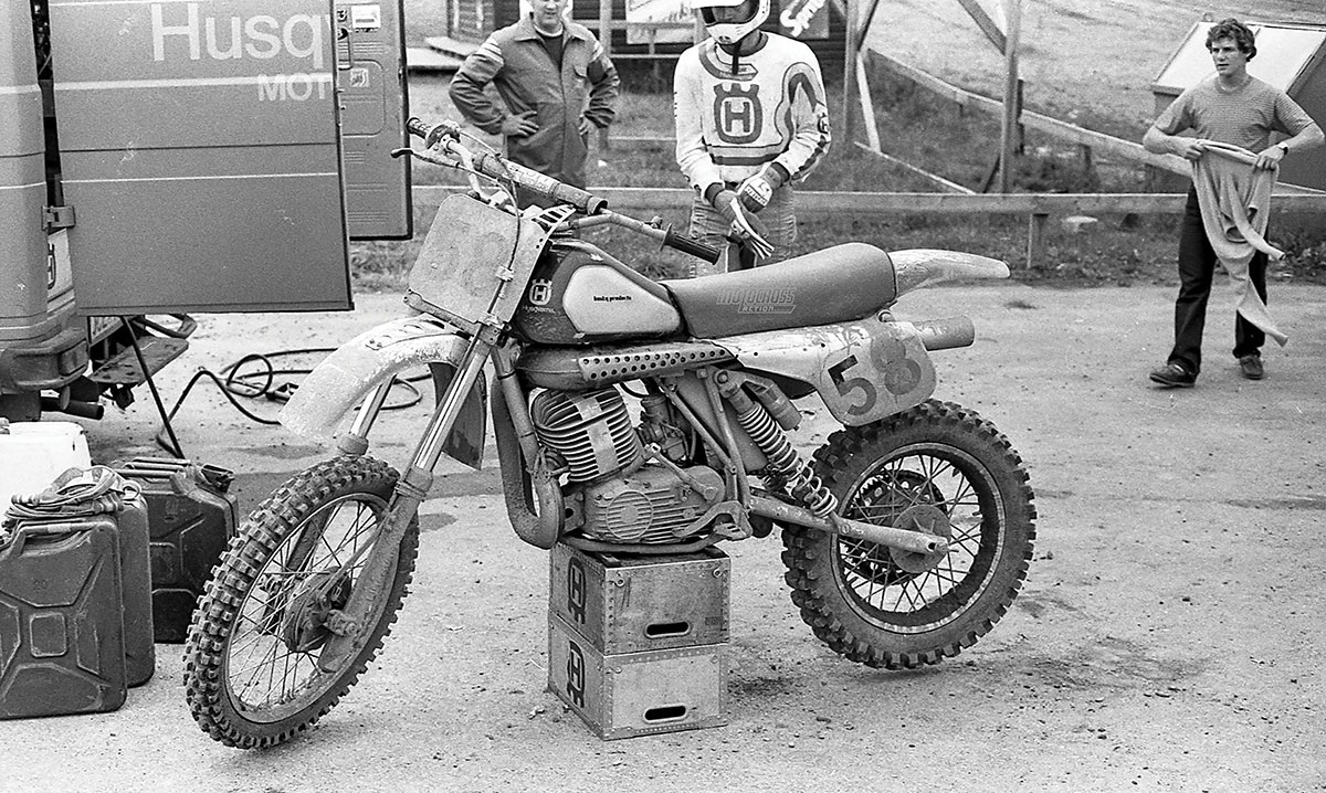 1982 Factory Husqvarna 500 Automatic – участник мирового чемпионата