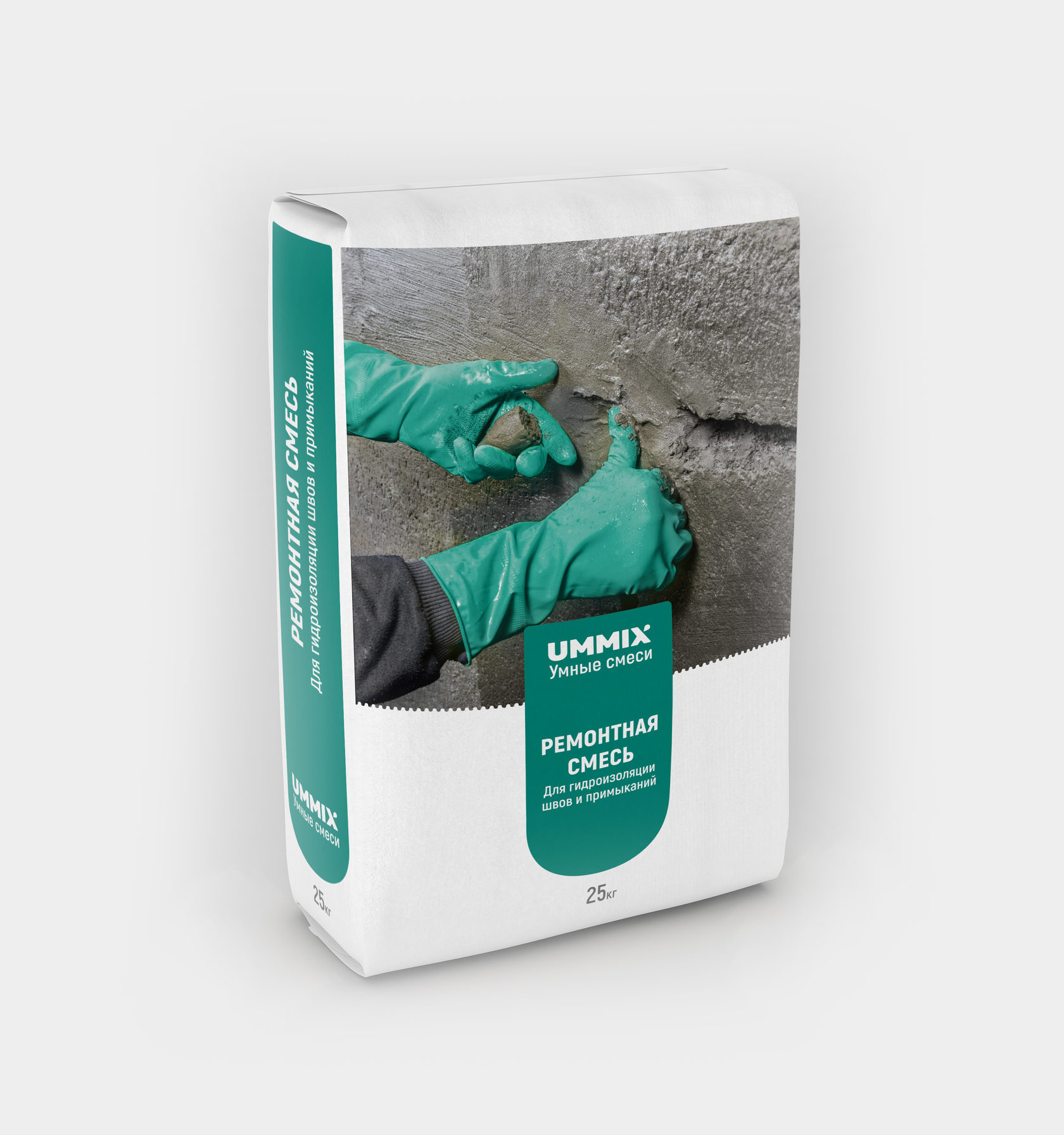 Применения ремонтной смеси для гидроизоляции швов и примыканий