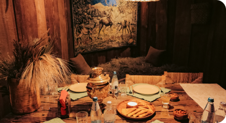 русская vip баня дубай изба охотника