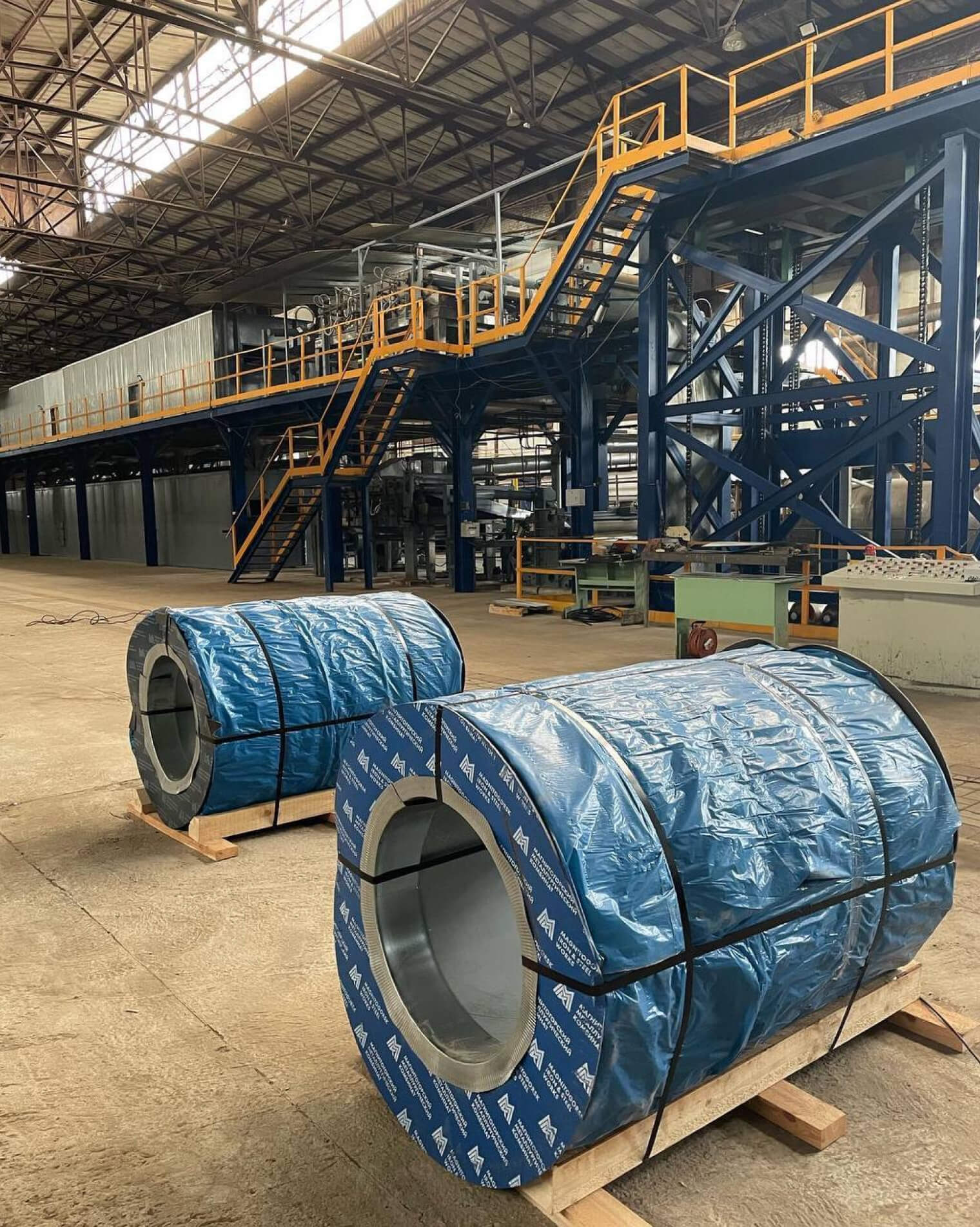 Полимерная покраска рулонного металла | ЦПК Магистр