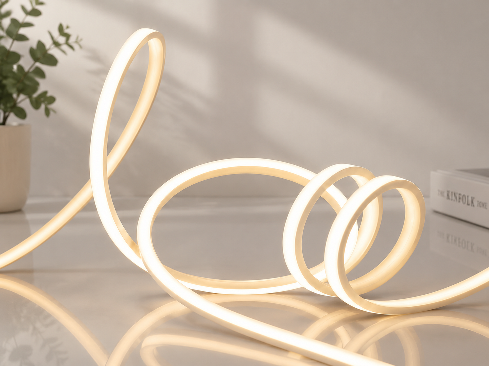 LED-лента теплый белый 5м