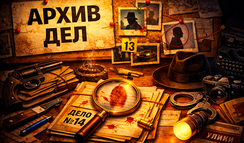 Архив дел — детективная браузерная игра