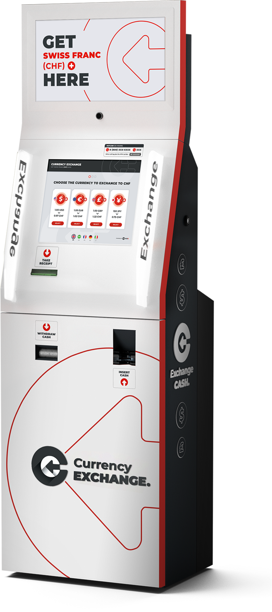 automatic automated currency exchange machine валютомат