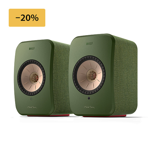 KEF LSX II Olive Green
