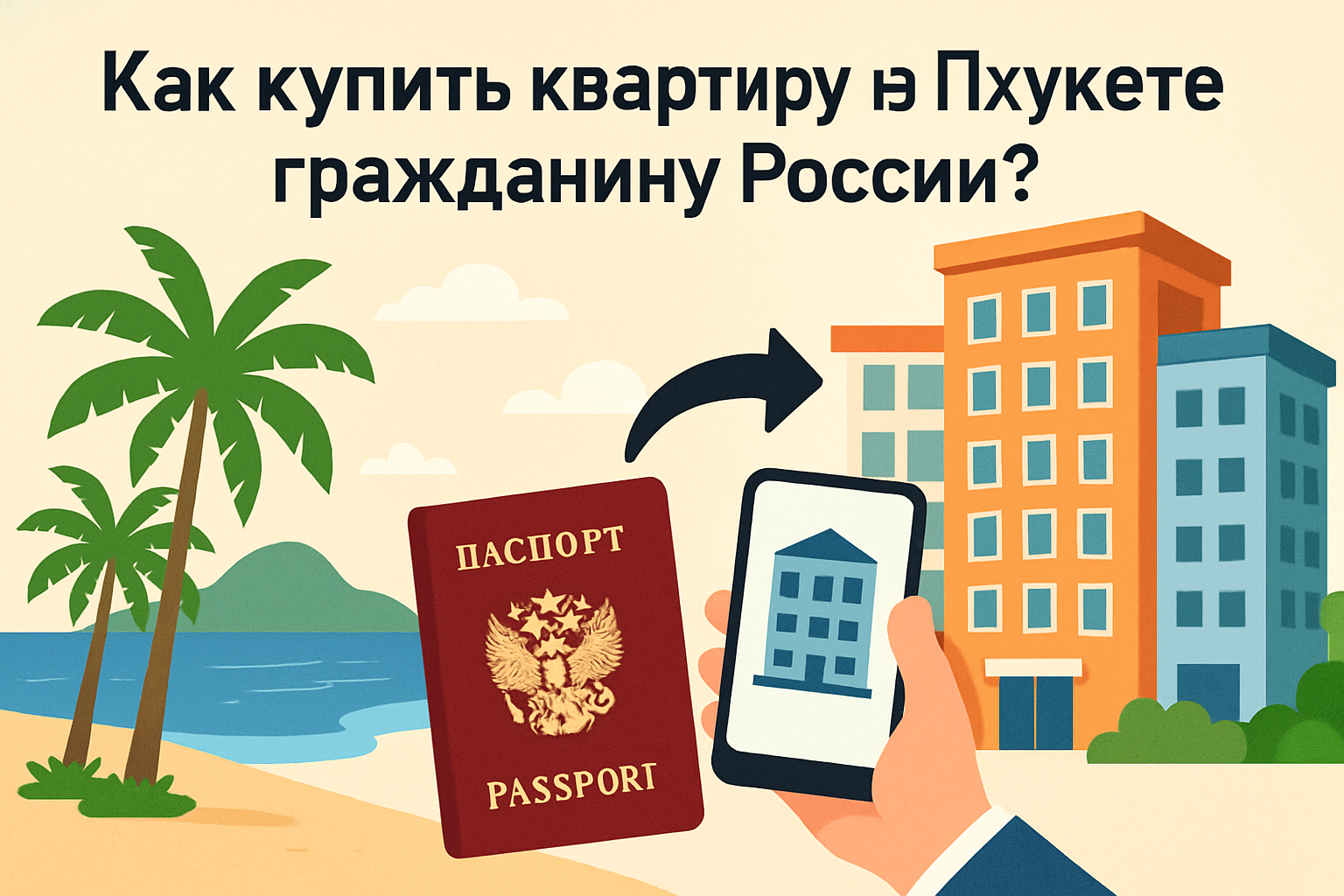 Пхукет — мечта многих россиян, мечтающих о жилье у моря. Но покупка недвижимости в Таиланде, особенно для иностранцев, — это не просто «приехал и купил». В этой статье я собрал экспертный гид, который поможет вам понять процесс, избежать ошибок и грамотно