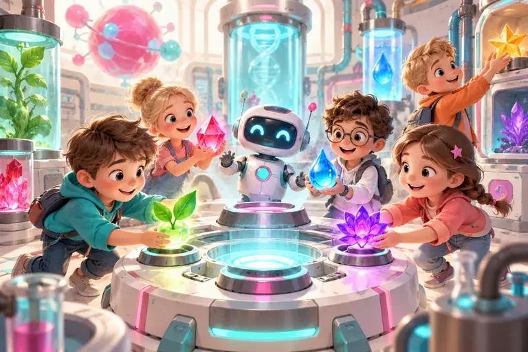 Тематическая иллюстрация к игре КВЕСТ Секретная Лаборатория