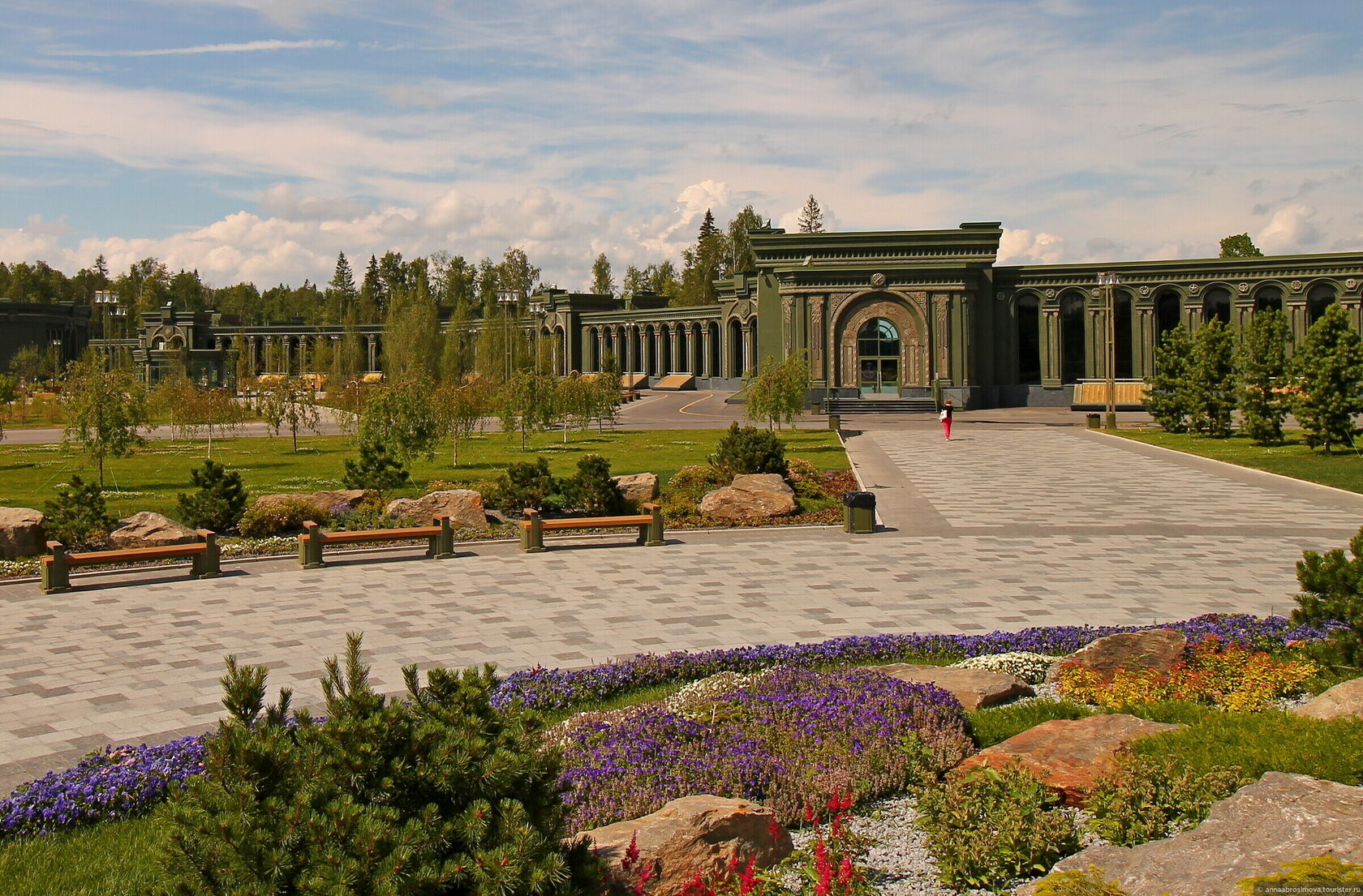 Музей в парке патриот около храма