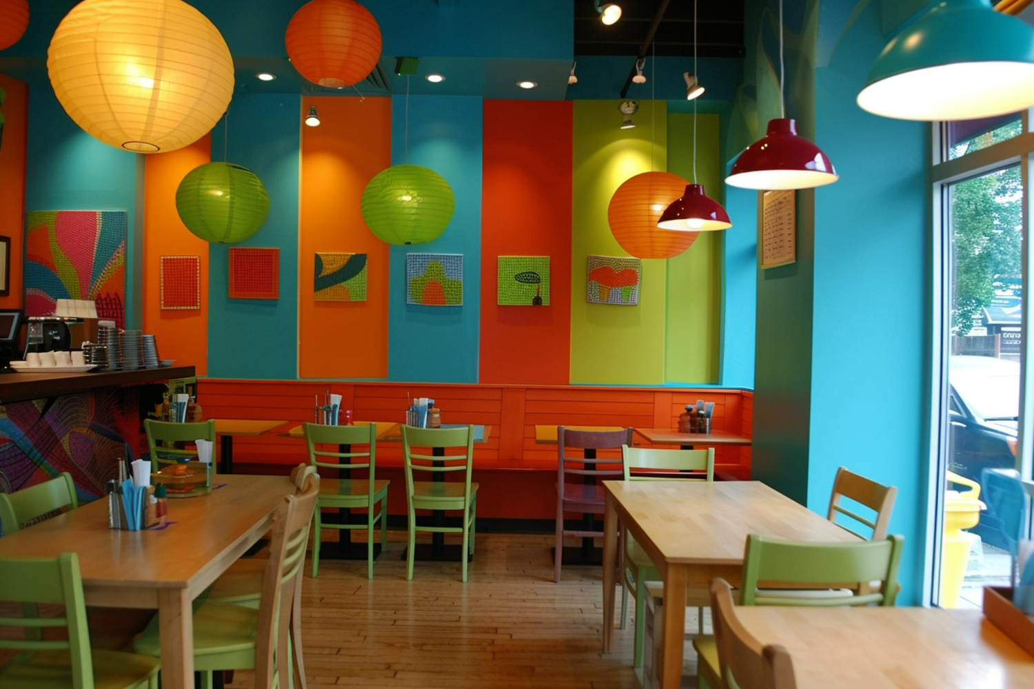 реклама детского кафе